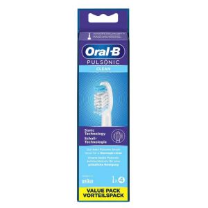 Braun Oral B Pulsonic Toothbrush Heads 4 Set 80334325