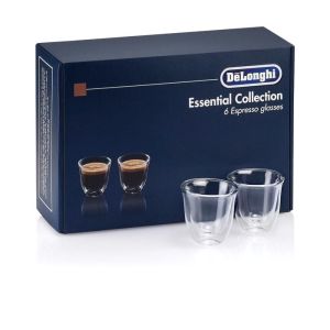 Delonghi DLSC300 Essential Collections 6x Espresso Glasses 5513284431