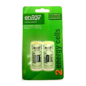 enRgy CTS2-Green Gas Refill Small Cordless Styler 2 Pack
