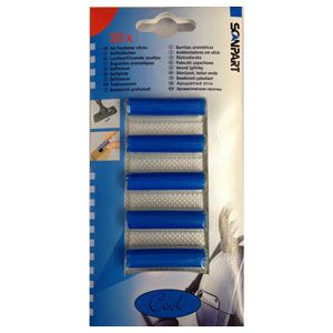 Vacuum Cleaner Air Freshener Sticks 5 Pack (Cool Blue)