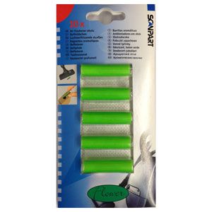 Vacuum Cleaner Air Freshener Sticks By Scanpart (Green)