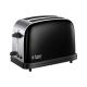 Russell Hobbs Colour Plus 2 Slice Toaster in Black 23331