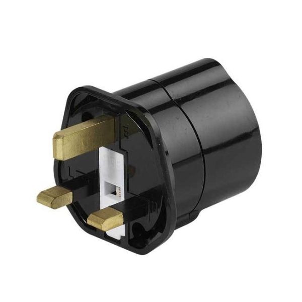 Vivanco EU Plug To UK Plug Adapter 220-250v 28699 Vacuum Genie